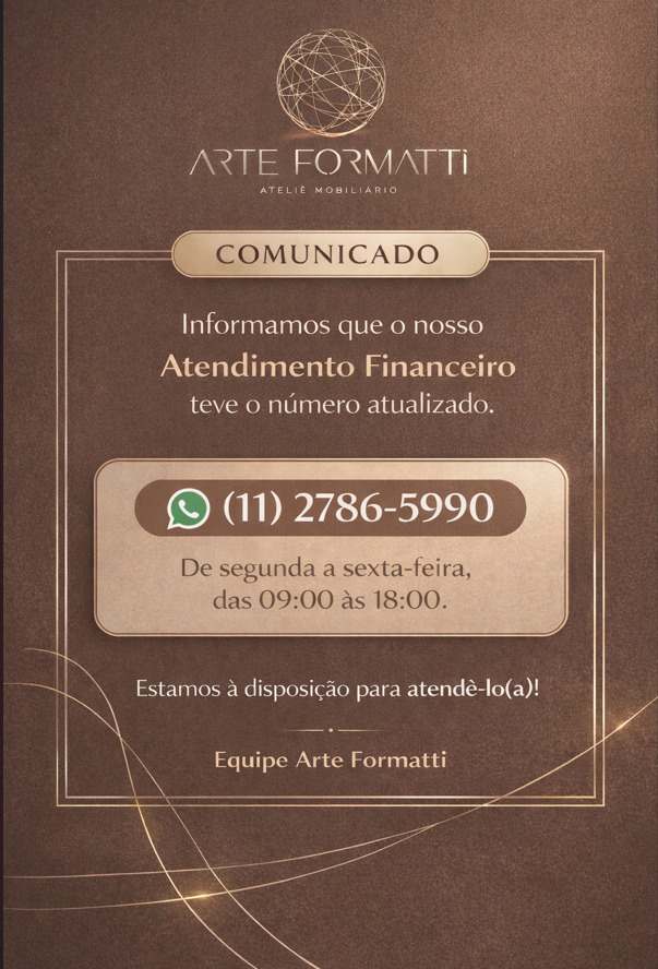 novo telefone do financeiro